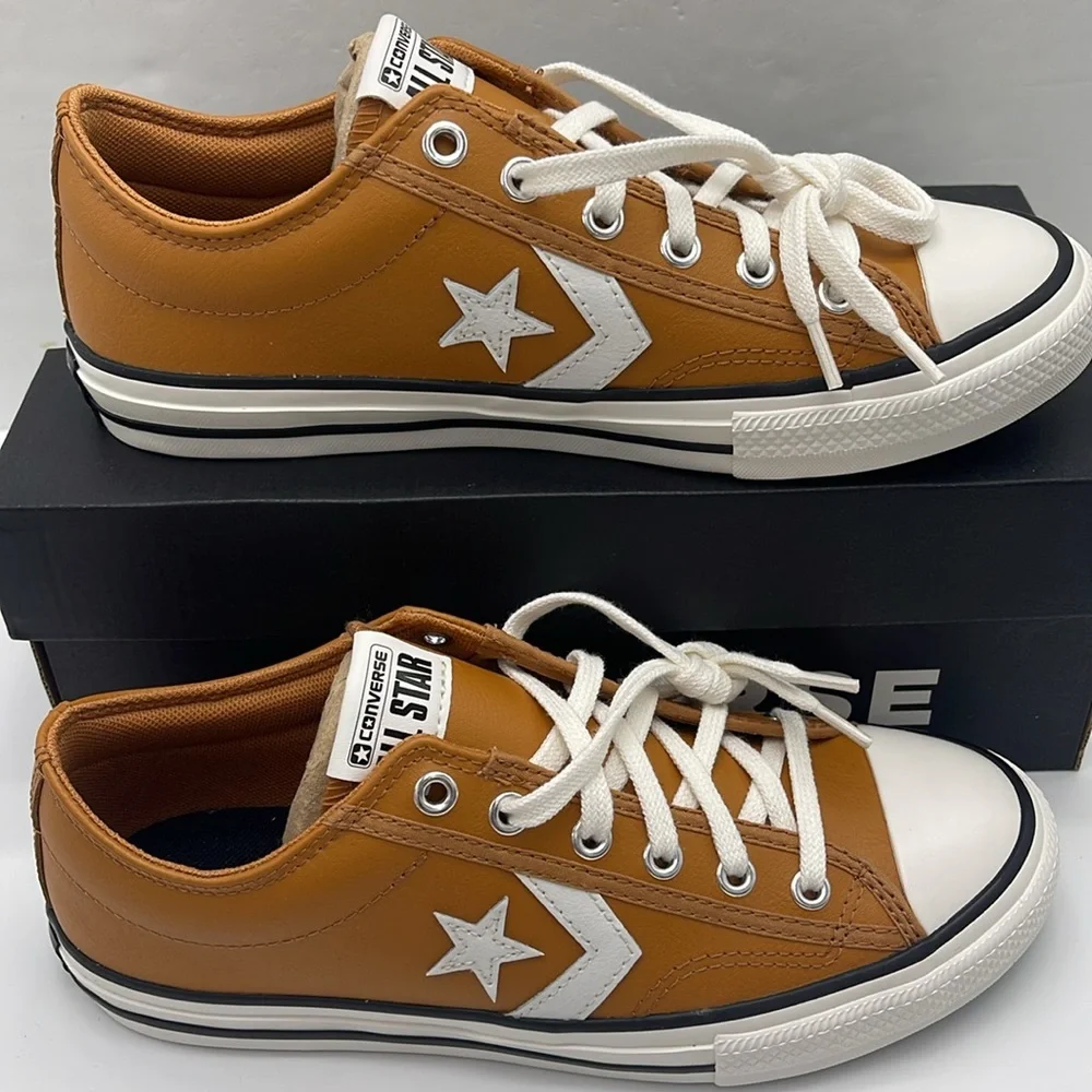 Converse WMNS 'Sneakers A12408C
STAR PLAYER 76 OX
GINGERSNAP/VINTAGE WHITE/BLACK - Picture 2 of 16